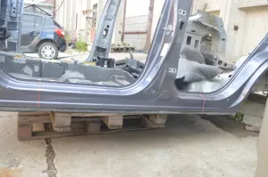 Стойка передней левой двери с порогом Chery Tiggo 7 Pro (T1E) 2020> — фото 3