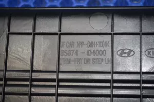 Накладка порога передняя левая Kia Optima 4 JF 2015-2020 — фото 9