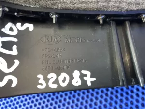 Накладка торпедо с дефлекторами Kia Seltos 2019 - — фото 16