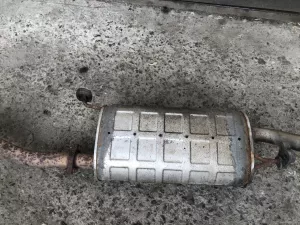 Глушитель в сборе 4N15 Mitsubishi Pajero Sport 3  — фото 7