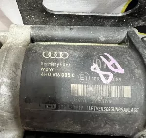 Компрессор пневмоподвески audi a8 d4 4.0 оригинал — фото 3