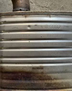 Приемная труба глушителя audi a4 b9 CYR 2.0 — фото 6