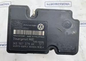 Блок abs 1.6 bse skoda vw 1K0907379AK — фото 3
