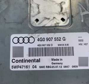 Блок управления двигателем audi a6 c7 4g0907552g — фото 2