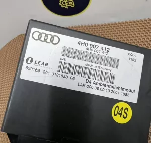 Блок комфорта audi a8 d4 4h0907412 — фото 4