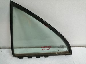 Стекло двери задней левой форточка Toyota Avensis (2002-2006) — фото 1