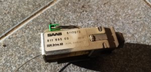 Активатор замка крышки бензобака Saab 9-5 (1997-2001) — фото 3