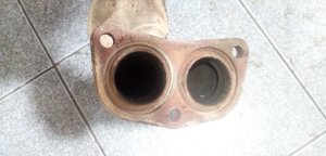 Приемная труба глушителя Honda Civic (1995-1999) и др. — фото 2