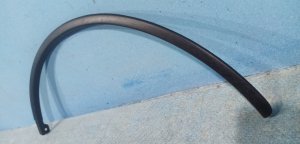 Накладка переднего крыла правого Renault Sandero (2009-2014) — фото 4