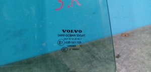 Стекло двери задней левой Volvo S60 (2010-2013) — фото 3
