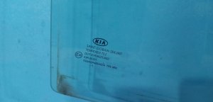 Стекло двери задней правой Kia Ceed (2006-2010) — фото 2