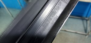 Стекло кузовное глухое левое Kia Ceed (2006-2010) — фото 3