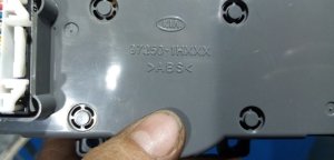 Блок управления климатической установкой Kia Ceed (2006-2010) — фото 4