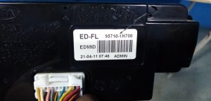 Дисплей информационный Kia Ceed (2006-2010) — фото 2