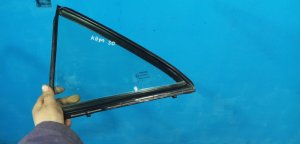 Стекло двери задней левой форточка Toyota Camry (2011-2014) — фото 1
