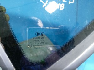 Стекло кузовное глухое левое Kia Ceed (2006-2010) — фото 3