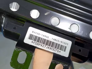 Крышка подушки безопасности в торпедо Kia Ceed (2006-2010) — фото 3