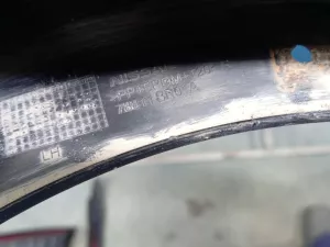 Брызговик задний левый Nissan Qashqai (2006-2010) — фото 4