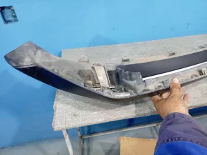 Накладка переднего бампера Mitsubishi Outlander (2012-2014) — фото 6
