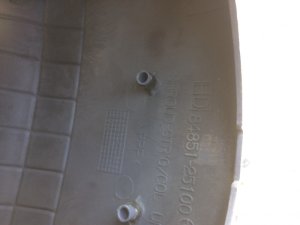 Кожух рулевой колонки Hyundai Accent (1999-2012) — фото 4