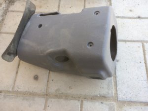 Кожух рулевой колонки Hyundai Accent (1999-2012) — фото 2