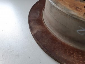 Диск тормозной задний SsangYong Kyron (2005-2007) — фото 4