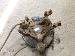 Кулак поворотный задний левый Hyundai i30 (2007-2010) и др. — фото 1