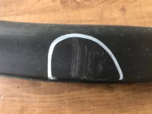 Накладка заднего крыла правого Infiniti EX37 (2007-2013) — фото 3