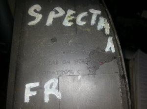 Накладка Kia Spectra (2000-2002) — фото 2