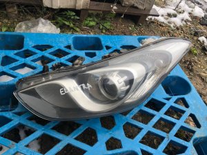 Фара левая Hyundai Elantra (2010-2013) — фото 20
