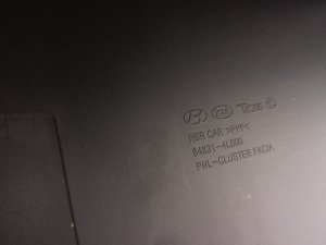 Накладка декоративная Hyundai Solaris (2010-2014) — фото 6