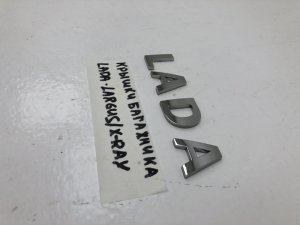 Эмблема на крышку багажника Lada Largus (2012) и др. — фото 5