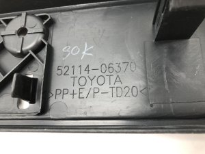 Накладка переднего бампера под номер Toyota Camry (2011-2014) — фото 6