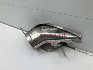Насадка на глушитель Chery Exeed (2018) — фото 9