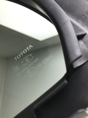 Стекло двери задней правой Toyota Yaris (2006-2009) и др. — фото 4
