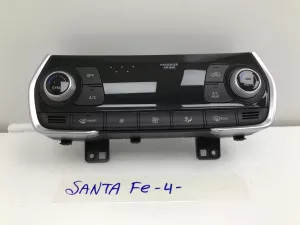 Блок управления климатической установкой Hyundai Santa Fe (2018-2022) — фото 2