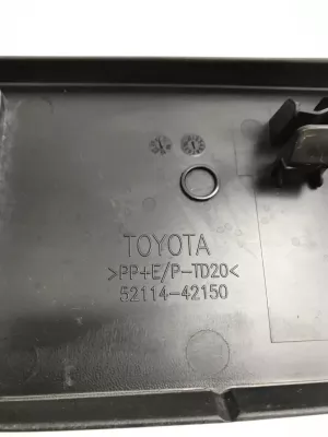 Накладка переднего бампера под номер Toyota RAV4 (2018) — фото 5