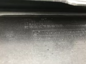 Накладка переднего бампера Geely Atlas Pro (2019-2025) — фото 6