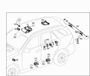 Подсветка двери Mercedes E220 D Amg W213 OM654 — фото 3