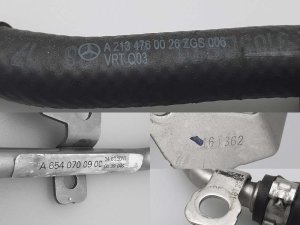 Трубка топливная Mercedes E220 D Amg W213 OM654 — фото 3