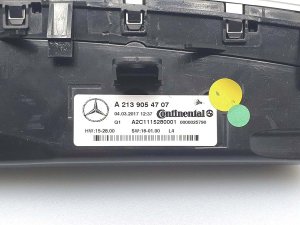 Блок кнопок климат-контроля Mercedes E220 D Amg — фото 2