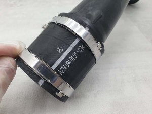 Патрубок интеркулера Mercedes Glc 250 C253 — фото 6