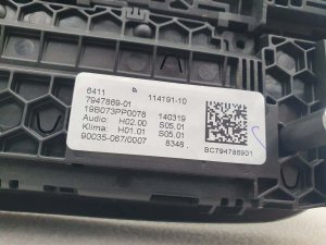 Блок управления климат-контролем Bmw 5 G30 B47D20B — фото 7