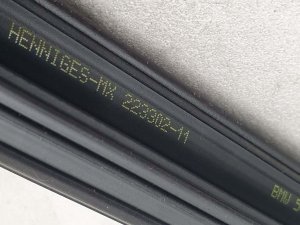 Уплотнитель стекла двери передний левый Bmw X3 G01 — фото 1