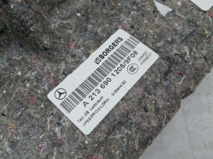 Обшивка багажника Mercedes E220 D Amg Рестайл W213 — фото 7