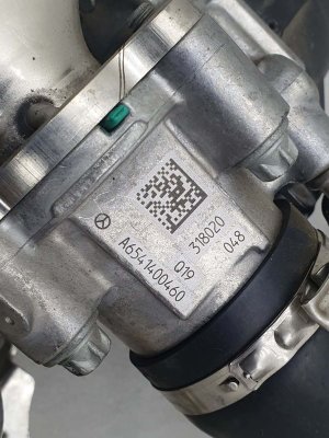 Радиатор системы EGR Mercedes E220 D Amg Рестайл — фото 6