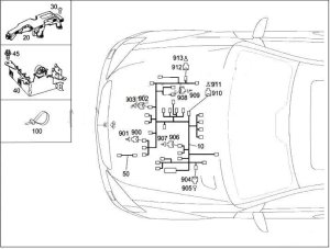 Проводка (коса) двигателя Mercedes E220 D Amg — фото 9