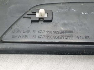 Накладка на порог салона Bmw 7 F01 — фото 18