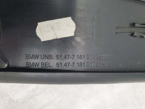 Накладка на порог салона задняя левая Bmw 7 F01 — фото 3