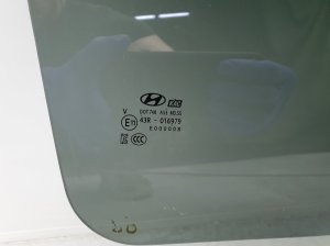 Стекло двери заднее левое Hyundai Santa Fe 2019 — фото 3